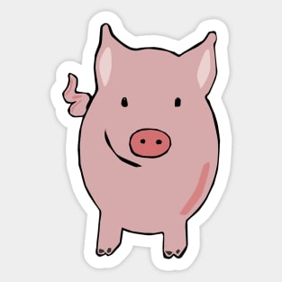 Piggy Sticker